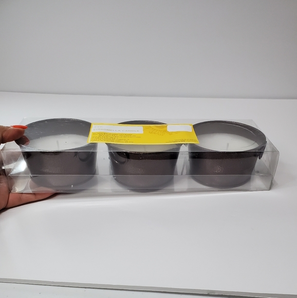 Citronella 3Pack Candle Set - Picture 2 of 4